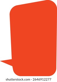 Ícone em branco de balão de conversação vazio. Retrô colorido elementos de design oferta especial, emblema de bate-papo, preto callout sinal isolado no fundo transparente. Ilustração vetorial para aplicativo Web.