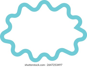 Blank empty speech bubble chat icon. Retro colorful special offer design elements, chat emblem, black callout sign Isolated on transparent background. Vector illustration for web app.