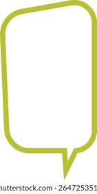 Blank empty speech bubble chat icon. Retro colorful special offer design elements, chat emblem, black callout sign Isolated on transparent background. Vector illustration for web app.