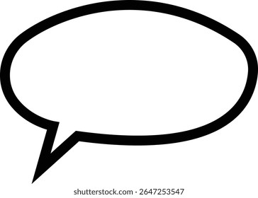 Ícone em branco de balão de conversação vazio. Retrô colorido elementos de design oferta especial, emblema de bate-papo, preto callout sinal isolado no fundo transparente. Ilustração vetorial para aplicativo Web.
