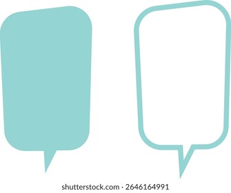 Ícone em branco de balões de fala vazios configurado. Retro colorido elementos de design oferta especial, emblema de bate-papo, preto callout sinal coleção Isolado no fundo transparente. Ilustração vetorial para aplicativo Web.
