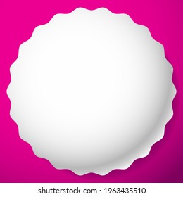 Blank, empty starburst, sunburst, priceflash button, badge, and pin shape design element