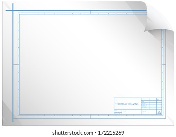 Blank Engineering Drawing Sheet