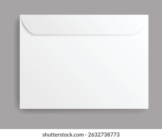 Blank envelope and letters specifically designed for creative use