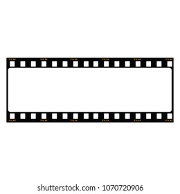 Blank film frame stock illustration. Image of frame film vector illustration
