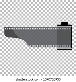 Blank film frame stock illustration. Image of frame film vector illustration
