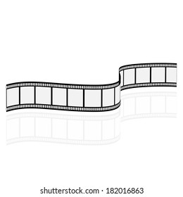 Blank film strip 