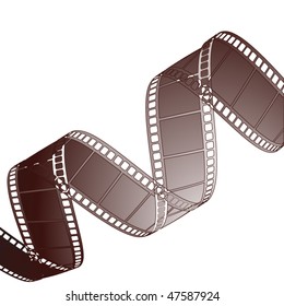 Blank film strip