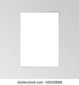 Blank Flyer Poster, Mockup