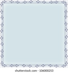 blank frame banner template