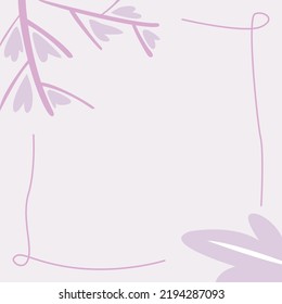 Blank Frame Decorated With Colorful Flowers And Foliage Arranged Harmoniously. Empty Poster Border Surrounded By Multicolored Bouquet Organized Pleasantly.