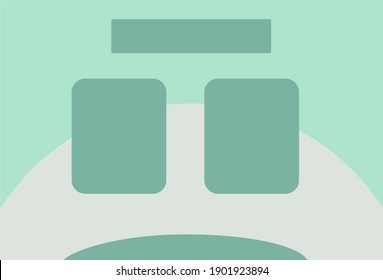 Blank frame to fill the text. with copy space background.