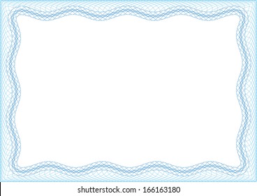 Blank frame for invitation.