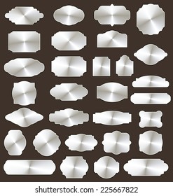 Blank frame and label collection