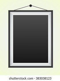 Blank frame, vector illustration