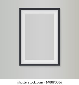 Blank frame, vector illustration for branding and your design.