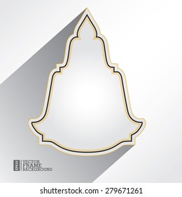 Blank frame,Thai style