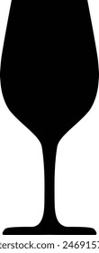 Blank glass icon, Wine glass icon symbol, Beer glass icon, wine glass vector sign