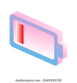 Botão brilhante da Web em branco com um ícone de player de vídeo, um elemento de design perfeito para sua empresa ou site