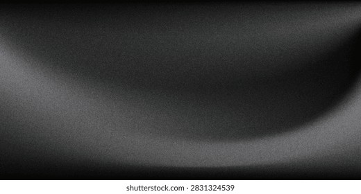 Blank gray background, granular abstract for writing or drawing space.