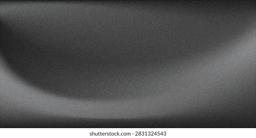 Blank gray background, granular abstract for writing or drawing space.