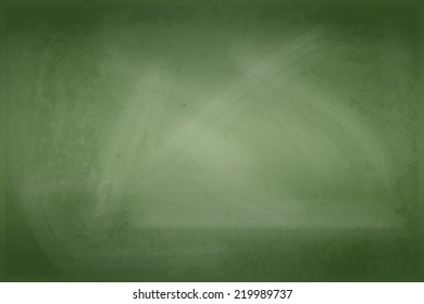 Blank Green Chalkboard Texture Background Stock Vector (Royalty Free ...