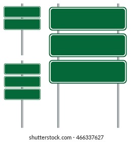 22,685 Blank green road sign Images, Stock Photos & Vectors | Shutterstock