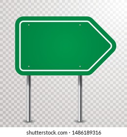 Blank Road Sign Transparent Background - Inkmetaphor