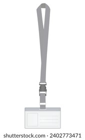 Un patio gris en blanco. ilustración vectorial