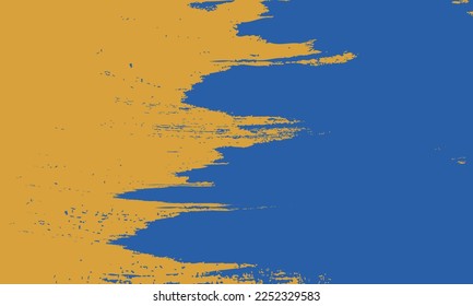 Fondo de la bandeja del pincel de grunge en blanco