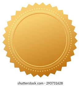 Blank guarantee certificate