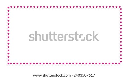 Blank hanging gift box with red bow. White bow with ribbon in circle and rectangle shape isolated on transparent background.	