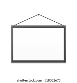 blank hanging sign icon image 