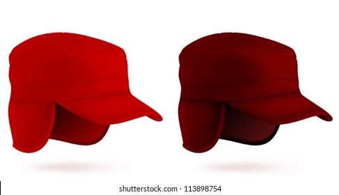 Blank hat for autumn and winter.
