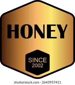 Blank honey frames and labels. brand tag, sale sticker, quality mark, promotional badge, shopping labels.