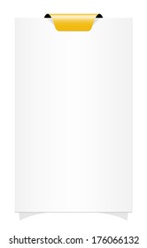 the blank horizontal web banner template with color tag /the horizontal stylish web banner / The blank banner