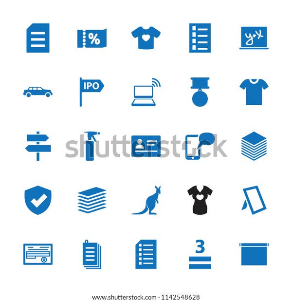Blank icon. collection of 25
blank filled icons such as passport, kangaroo, spray bottle,
document, 3 allowed, paper. editable blank icons for web and
mobile.