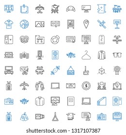 blank icons set. Collection of blank with computer, id card, certificate, towel, holder, picture, price tag, passport, folder, laptop, notebook. Editable and scalable blank icons.