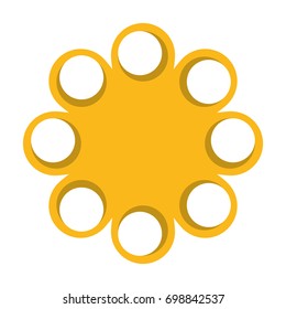 Blank infographic layout