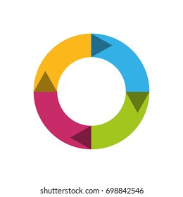 Blank Infographic Layout Stock Vector (Royalty Free) 698842546 ...