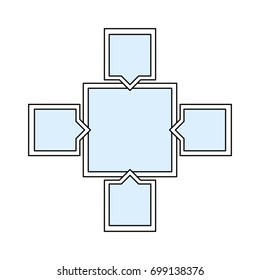 Blank infographic layout