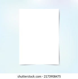 Plantilla de combinación de papel de lienzo de afiches aislados en blanco Presentación de invitaciones a empresas
