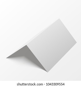 Blank of journal, booklet or magazine. Vector