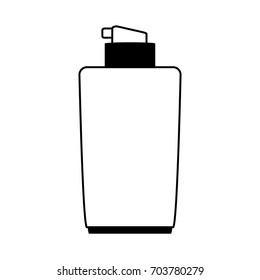 blank label cosmetic package icon image 
