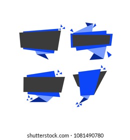 blank label for price tag, vector