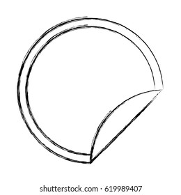 Blank label stamp