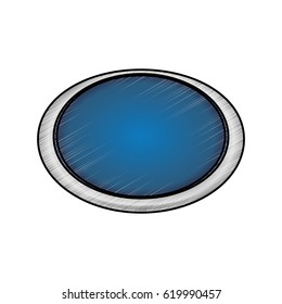 Blank Bule Sign Hanging Isolated On ภาพสต็อก 1436707394 | Shutterstock