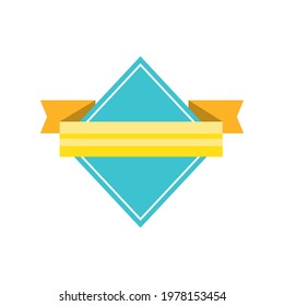 blank label template isolated icon