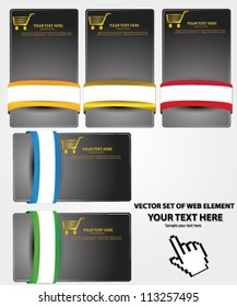 Blank label for text, abstract,Vector