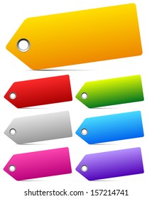 Blank labels, tags
